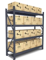 Kevyt velvollisuus pitkä span teline